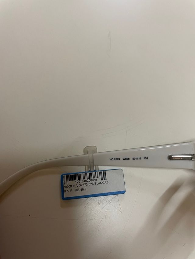 Gafas Vogue blancas - montura graduado