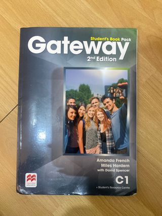 Libro inglés 2 bach
GATEWAY C1 Sb Pk 2nd Ede