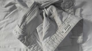 Pantalones beige Pull&Bear, Springfield