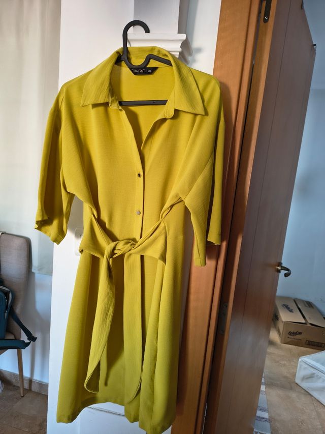 Vestido amarillo talla M/L