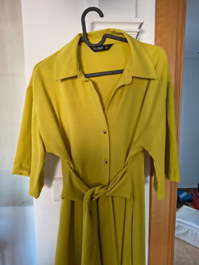 Vestido amarillo talla M/L