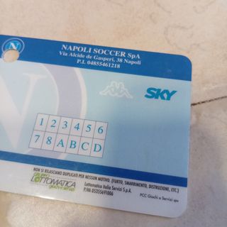 Abbonamento calcio Napoli Soccer 2004-05