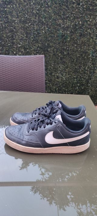 Zapatillas Nike Court Vision Low negras