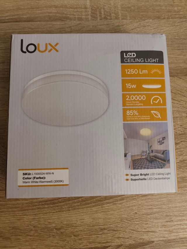 Foco LED 1250 Lm - 15w blanco cálido