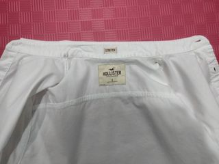 Camisa Hollister blanca - manga corta