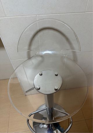 Taburete alto Leroy Merlin - Transparente