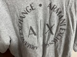 Camiseta Armani Exchange Gris