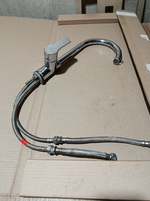 Grifo cocina - Monomando metálico