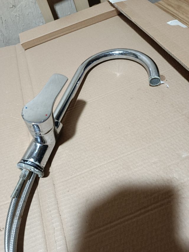 Grifo cocina - Monomando metálico