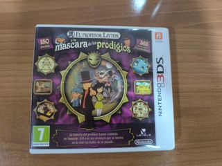 Layton: Máscara Prodigios - 3DS