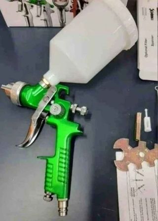 PISTOLA PINTAR COCHES MUEBLES ....+ ACCESORIOS 
