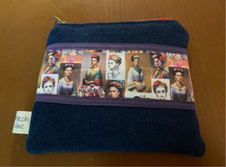 Monedero Frida Kahlo - Azul y Morado