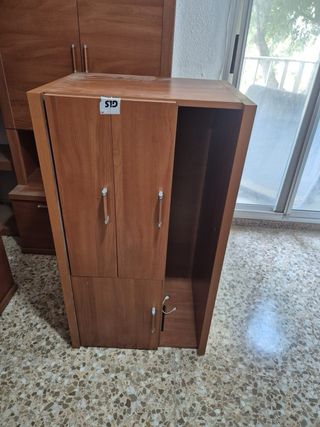 Mueble salón madera - 4 piezas