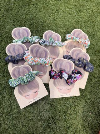 Scrunchies multicolor - 8 unidades