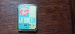 Antigua Caja Agujas tocadiscos  Zafiro Fox 3