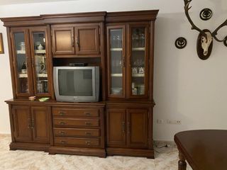 Mueble aparador madera - vitrina