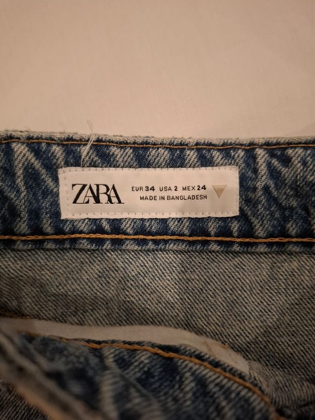 Shorts vaqueros Zara