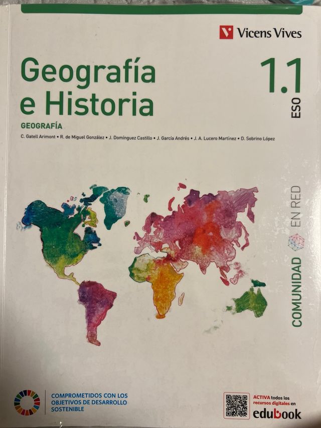 GEOGRAFIA E HISTORIA 1 (1.1-1.2)(COMUNIDAD EN RED)