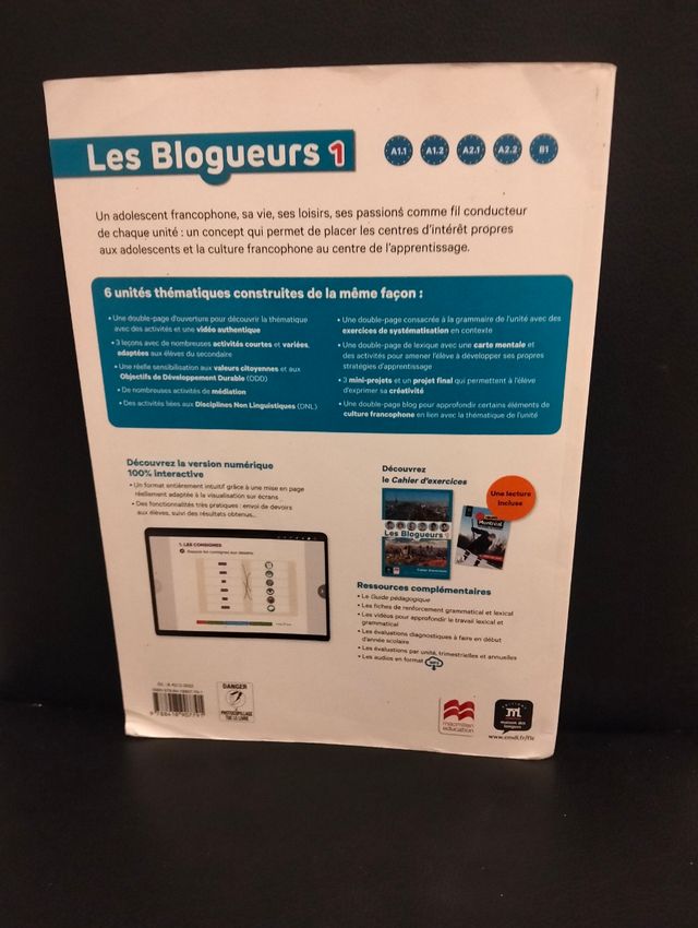 Les Blogueurs 1 A1.1 Livre ePk