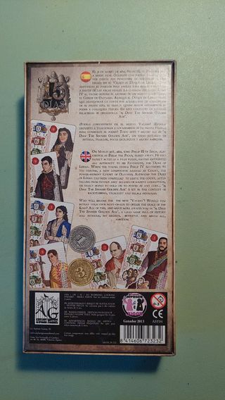 15 Días: Juego de Mesa