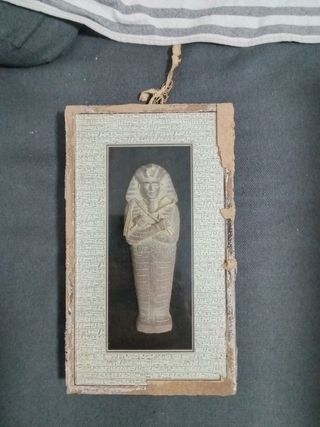Cuadro egipcio con figura