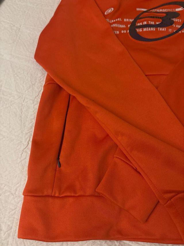 Sudadera Bullpadel naranja - Talla L