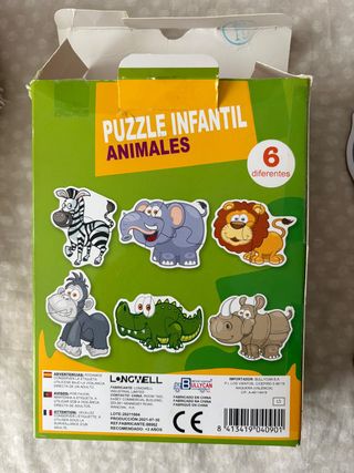Puzzle Infantil Animales