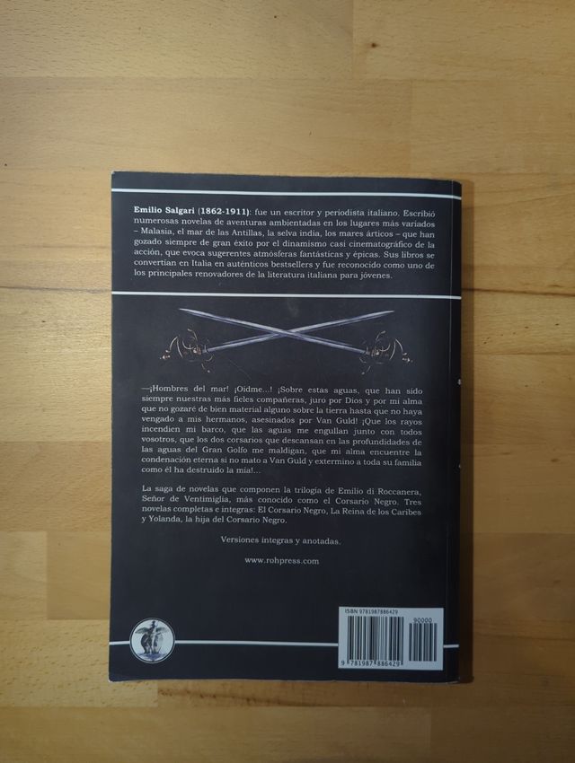 La trilogía del Corsario Negro: El Corsario Neg...