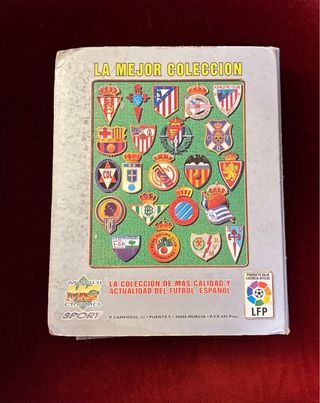 Album Liga 96-97 cromos