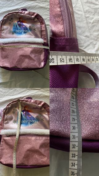 Set Zaino e portafoglio Frozen + Astucci Scuola