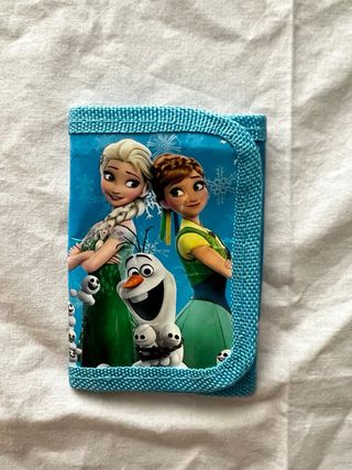 Set Zaino e portafoglio Frozen + Astucci Scuola