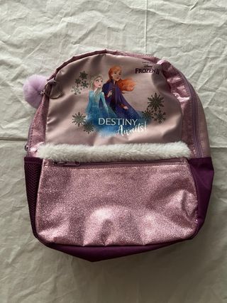 Set Zaino e portafoglio Frozen + Astucci Scuola