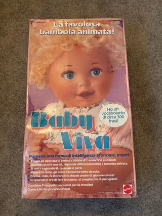 BAMBOLA BABY VIVA MATTEL 1984 COMPLETA BOXED