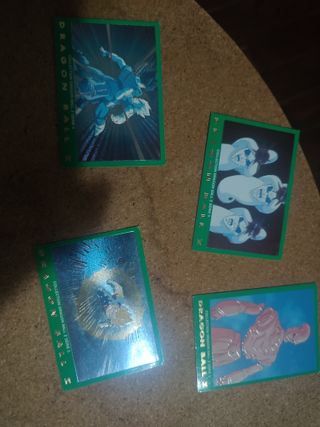 Cromos sueltos Dragon Ball Z serie 5
 3, 26, 36,39