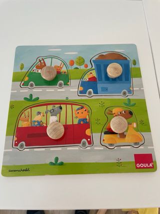 3 Puzzles infantiles de madera