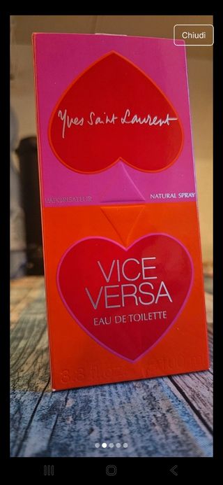Yves Saint Laurent Vice Versa Eau de Toilette