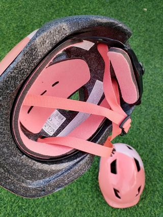 2 Cascos infantiles rosa | Nuevos