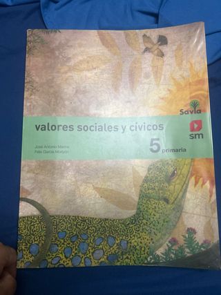 Valores sociales y cívicos. 5 Primaria. Savia