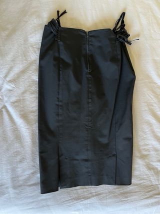Falda midi de Mango