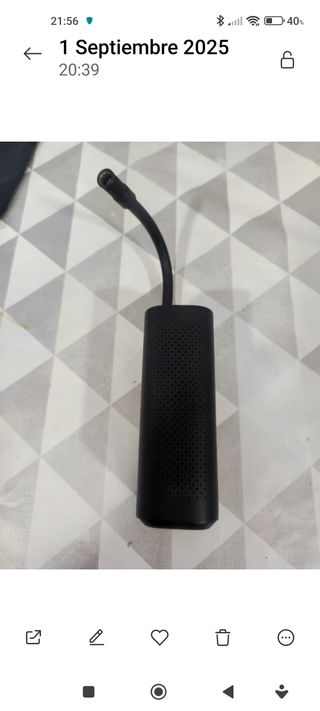 Inflador Xiaomi: Portátil y Digital