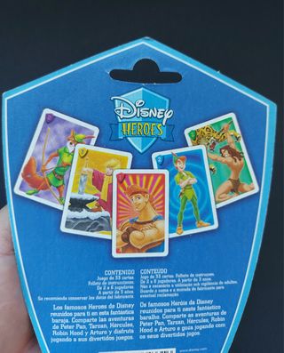 Blister SIN ABRIR Heroes Disney juego mesa antiguo