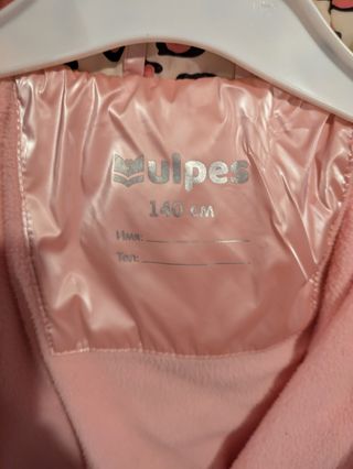 Chaqueta niña rosa 140cm