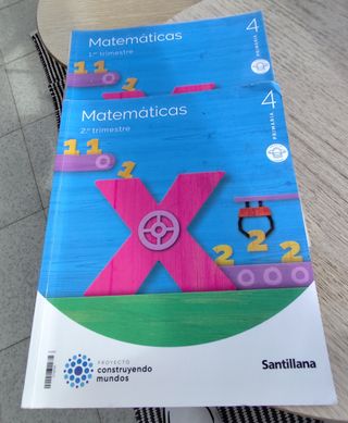 MATEMATICAS MOCHILA LIGERA 4 PRIMARIA CONSTRUYE...