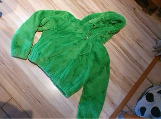 Chaqueta verde corta mujer XXL