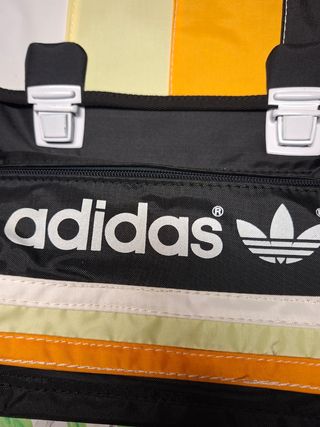 Mochila Adidas vintage 70-80 conenplas!