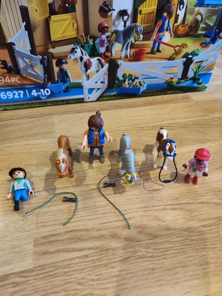 PLAYMOBIL 6927 Granja Ponis Country