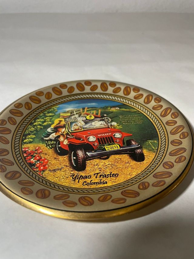 Placa decorativa Yipao Trasteo