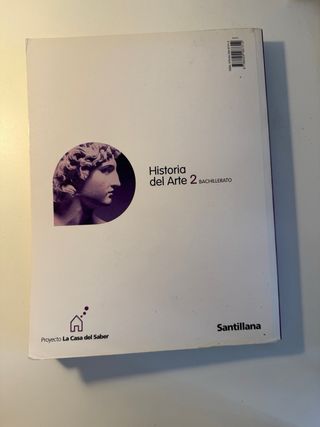 HISTORIA DEL ARTE 2 BACHILLERATO SANTILLANA 