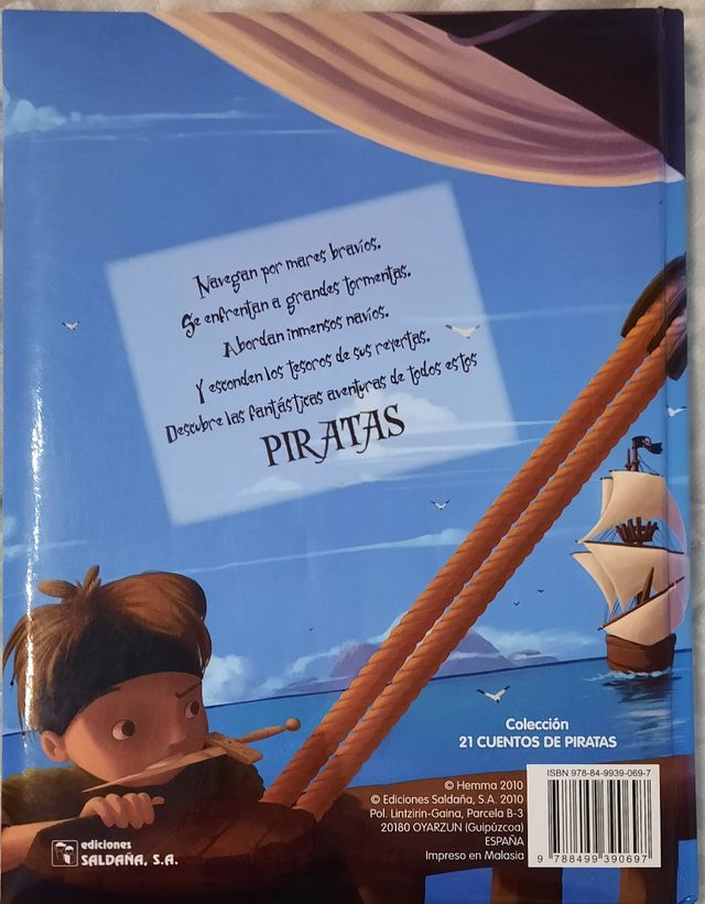 21 cuentos de PIRATAS