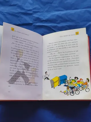 Carlota y el misterio de la varita mágica.